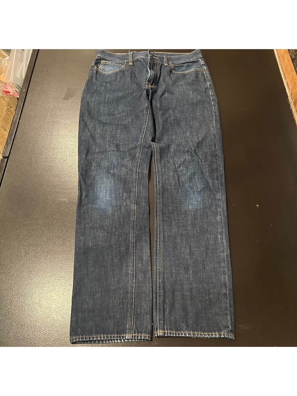 Vintage y2k J.Crew Sutton Dark Blue Straight Leg Jeans W31 L32